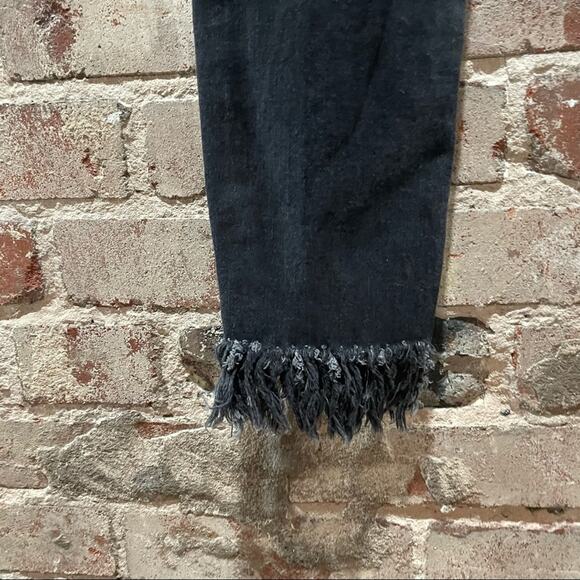 Free People Great Heights Frayed Jeans Size 24 - Picture 9 of 11